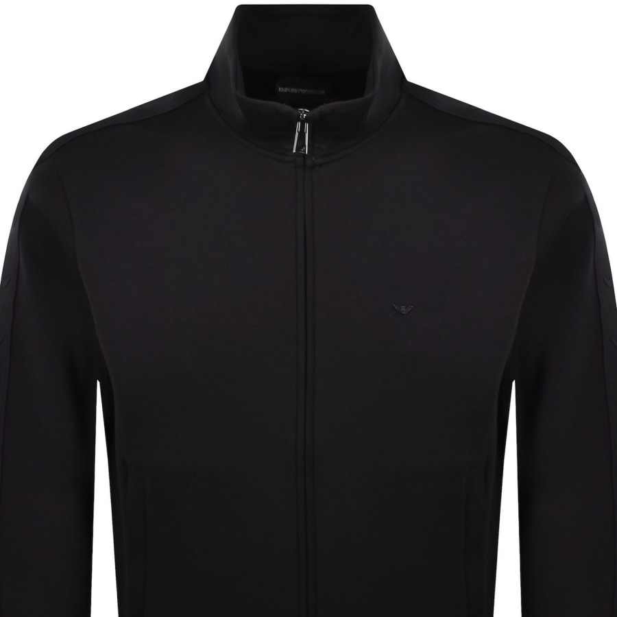 Image number 3 for Emporio Armani Full Zip Sweatshirt Navy