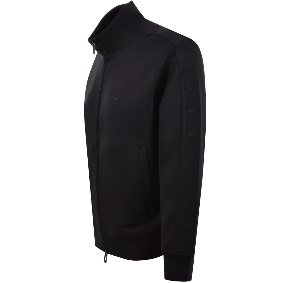 Image number 5 for Emporio Armani Full Zip Sweatshirt Navy