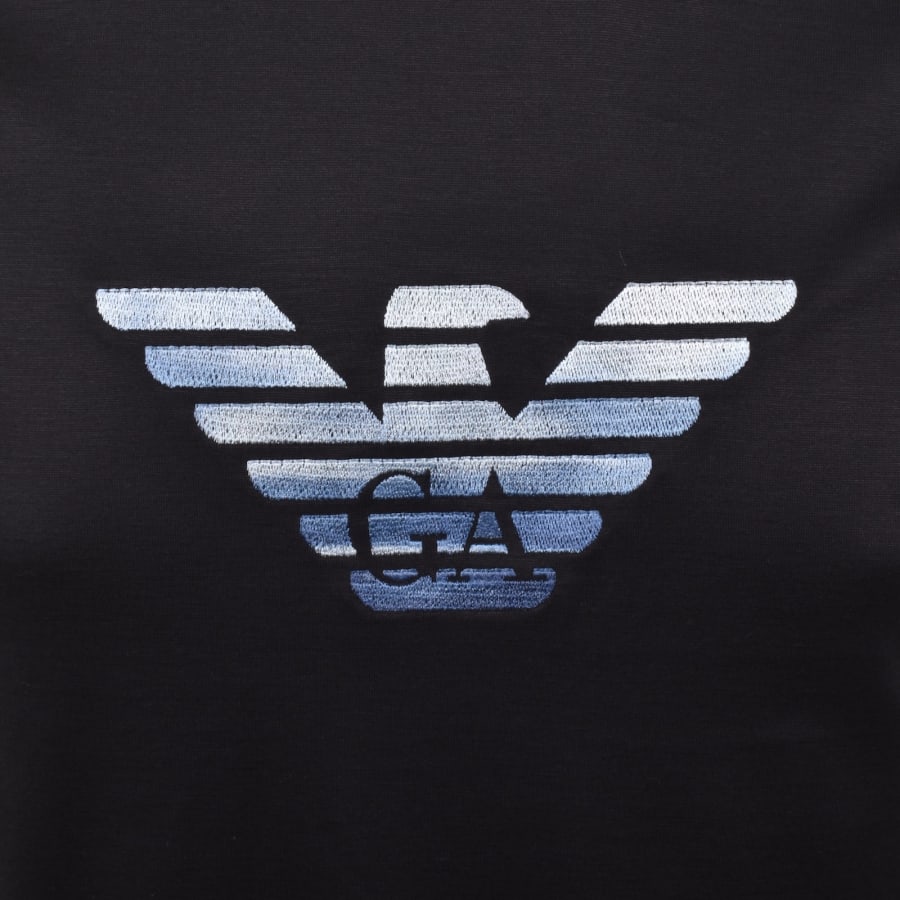 Image number 3 for Emporio Armani Slim Fit T Shirt Navy