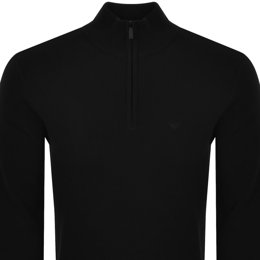 Image number 2 for Emporio Armani Knit Jumper Black