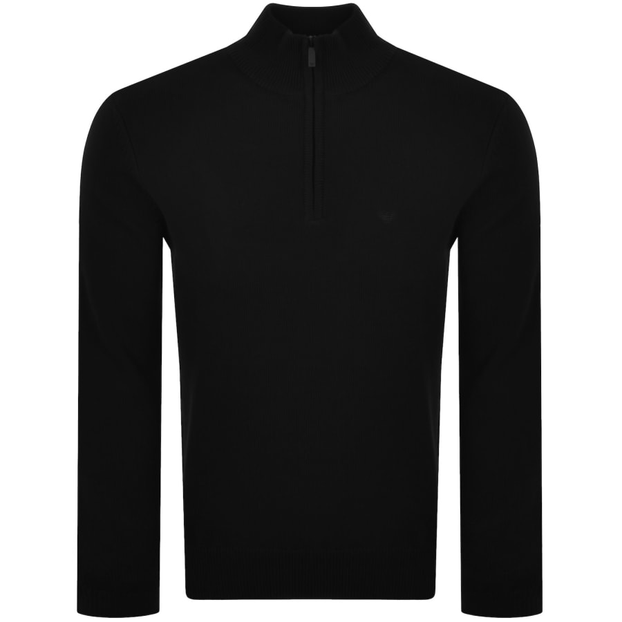 Image number 1 for Emporio Armani Knit Jumper Black