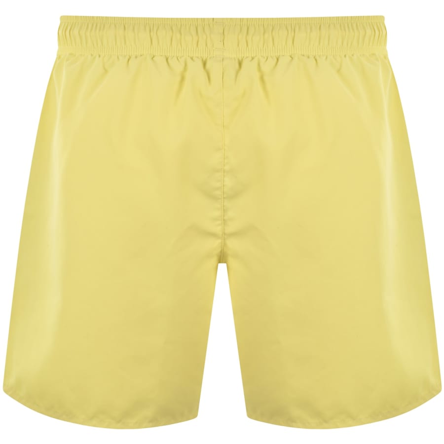 Image number 2 for Lacoste Core Essentials Swim Shorts Yellow