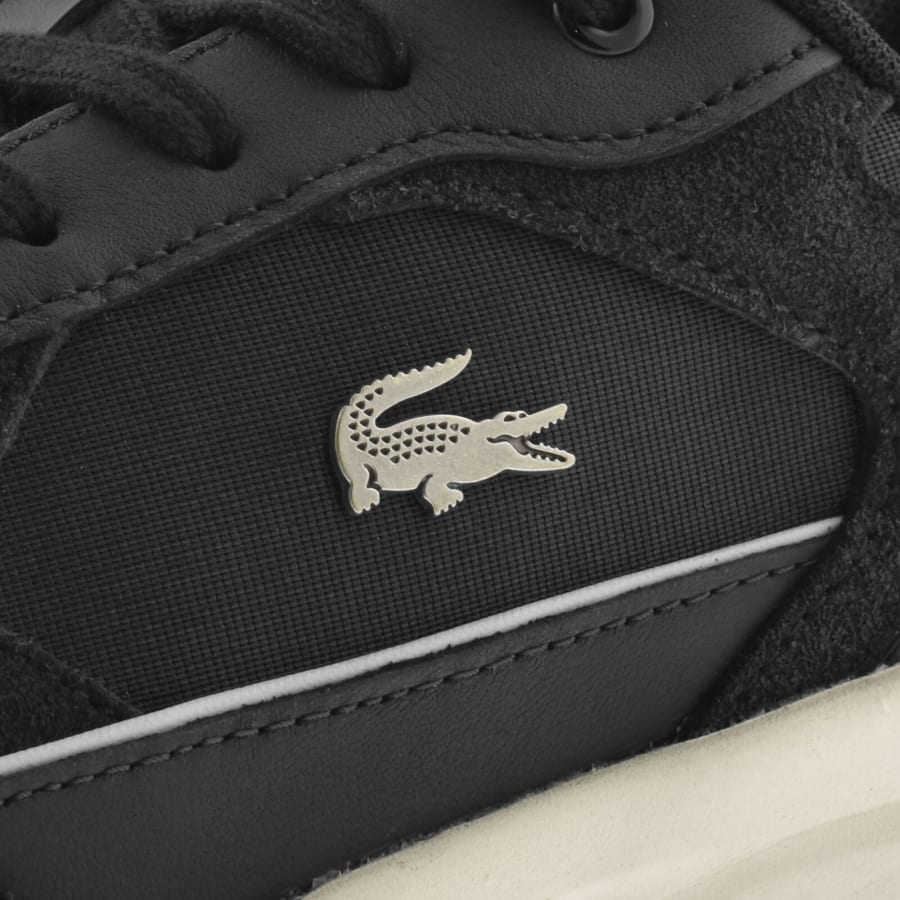 Image number 4 for Lacoste Run Set 225 Trainers Black