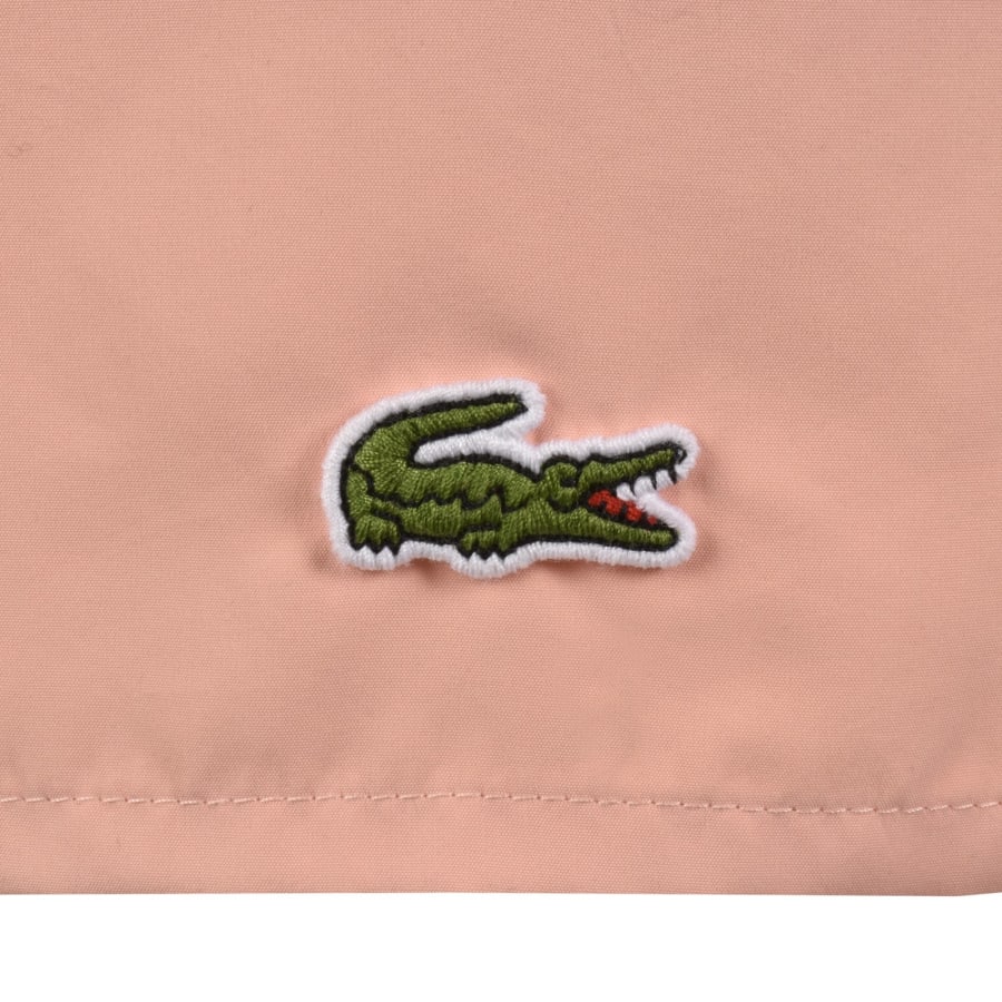 Image number 3 for Lacoste Core Essentials Swim Shorts Pink