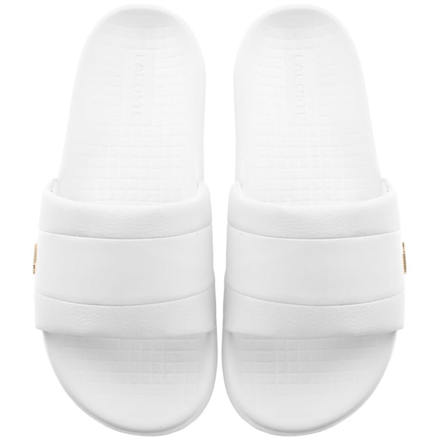 Image number 1 for Lacoste Serve Hybrid Sliders White