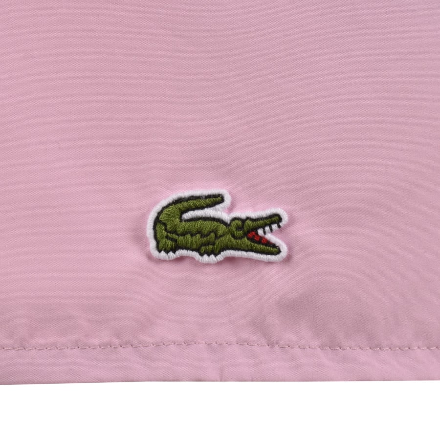 Image number 3 for Lacoste Core Essentials Swim Shorts Pink