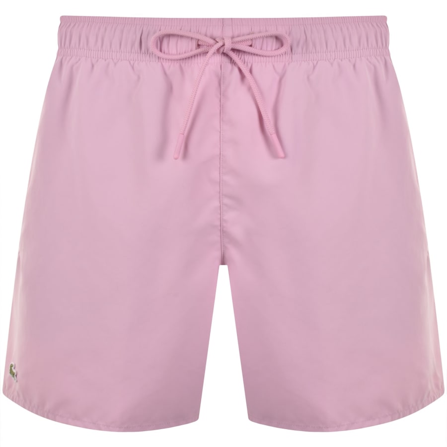 Image number 1 for Lacoste Core Essentials Swim Shorts Pink
