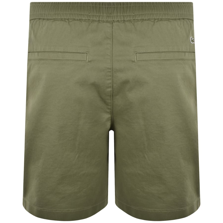 Image number 2 for Lacoste Stretch Cotton Shorts Green