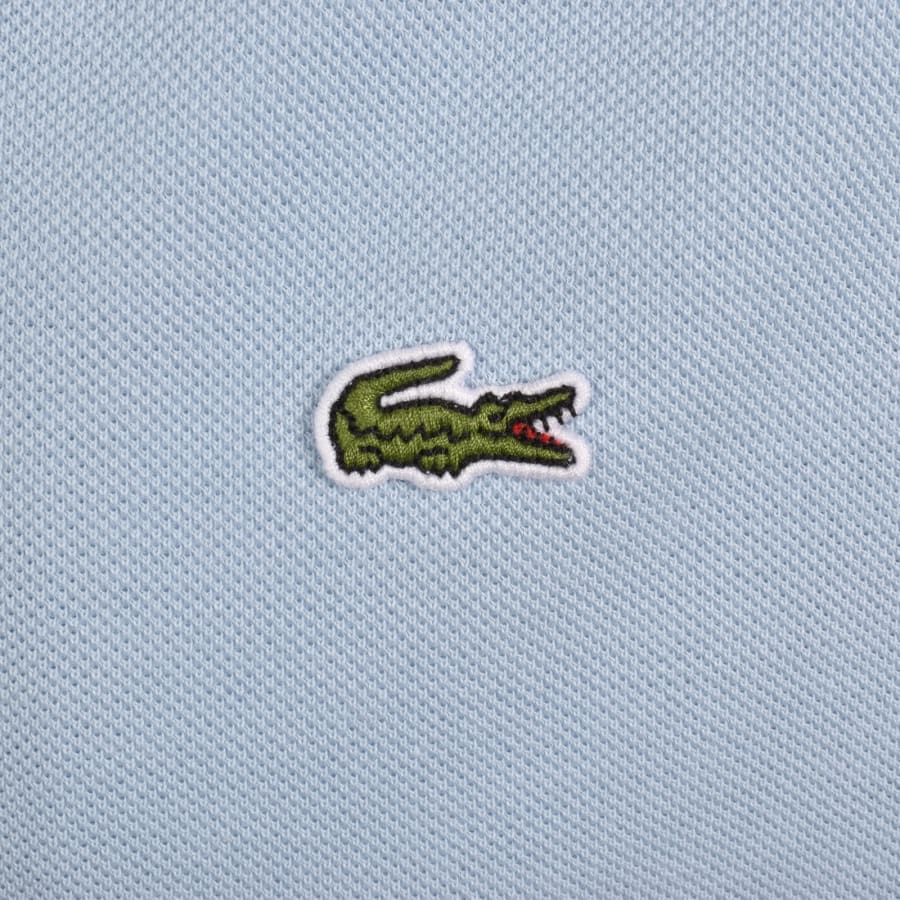 Image number 3 for Lacoste Relaxed Fit Pique Shirt Blue