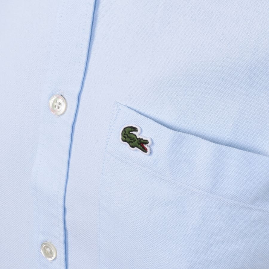 Image number 3 for Lacoste Short Sleeved Shirt Blue