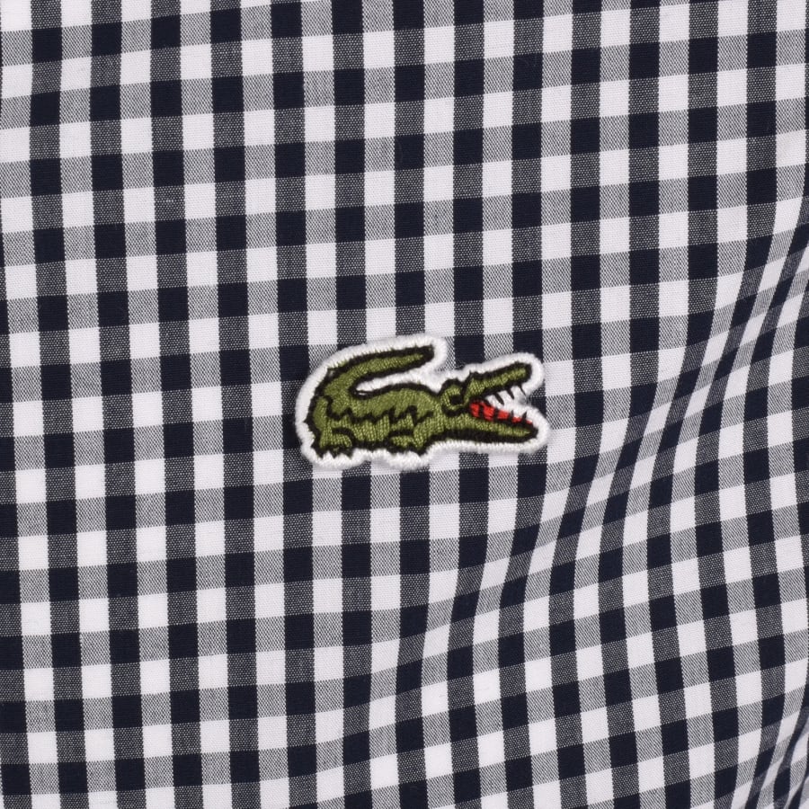 Image number 3 for Lacoste Short Sleeved Shirt Navy