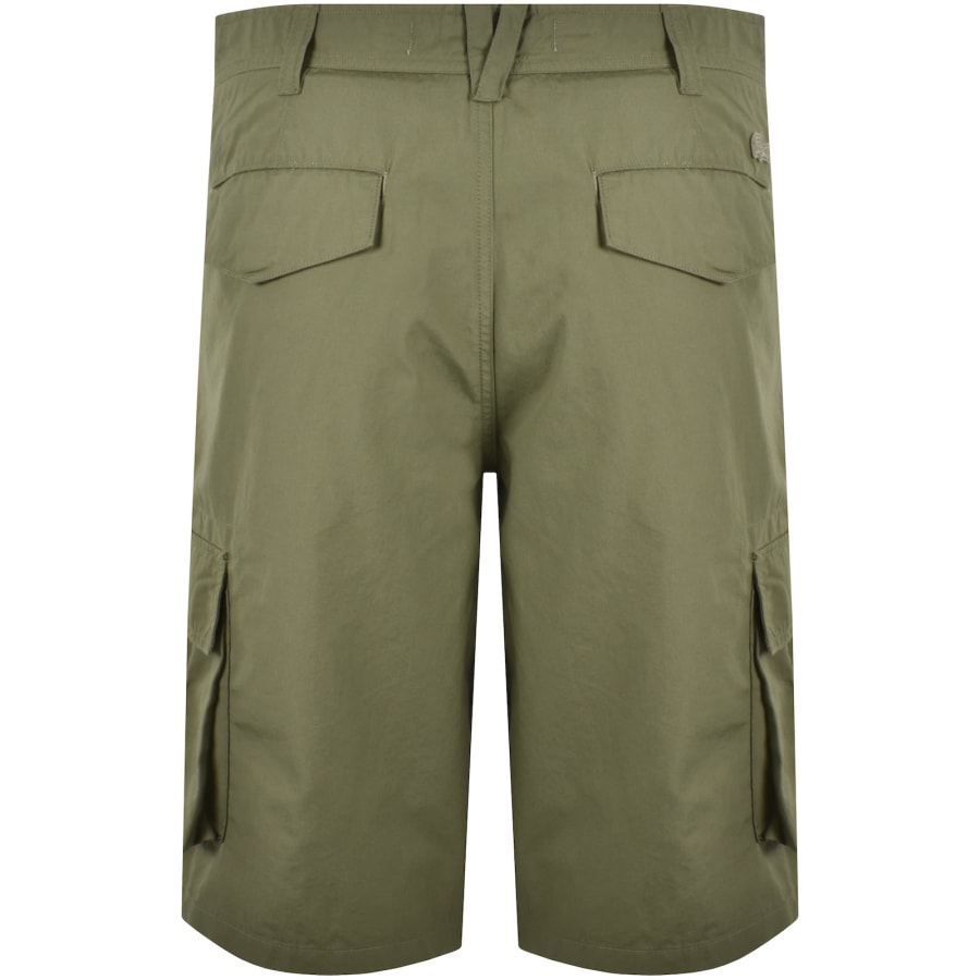 Image number 2 for Lacoste Bermuda Cargo Shorts Green
