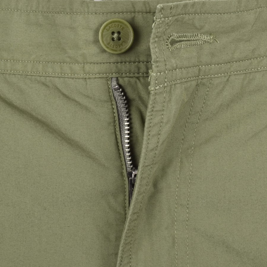 Image number 5 for Lacoste Bermuda Cargo Shorts Green