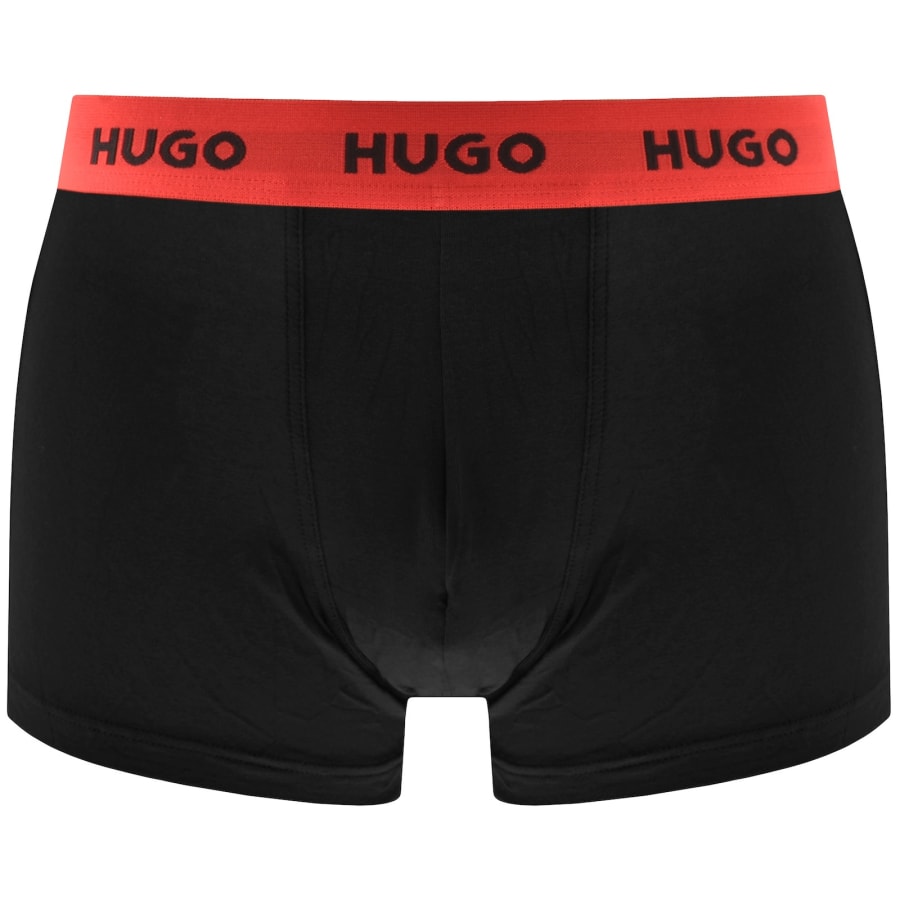 Image number 2 for HUGO 3 Pack Trunks Black