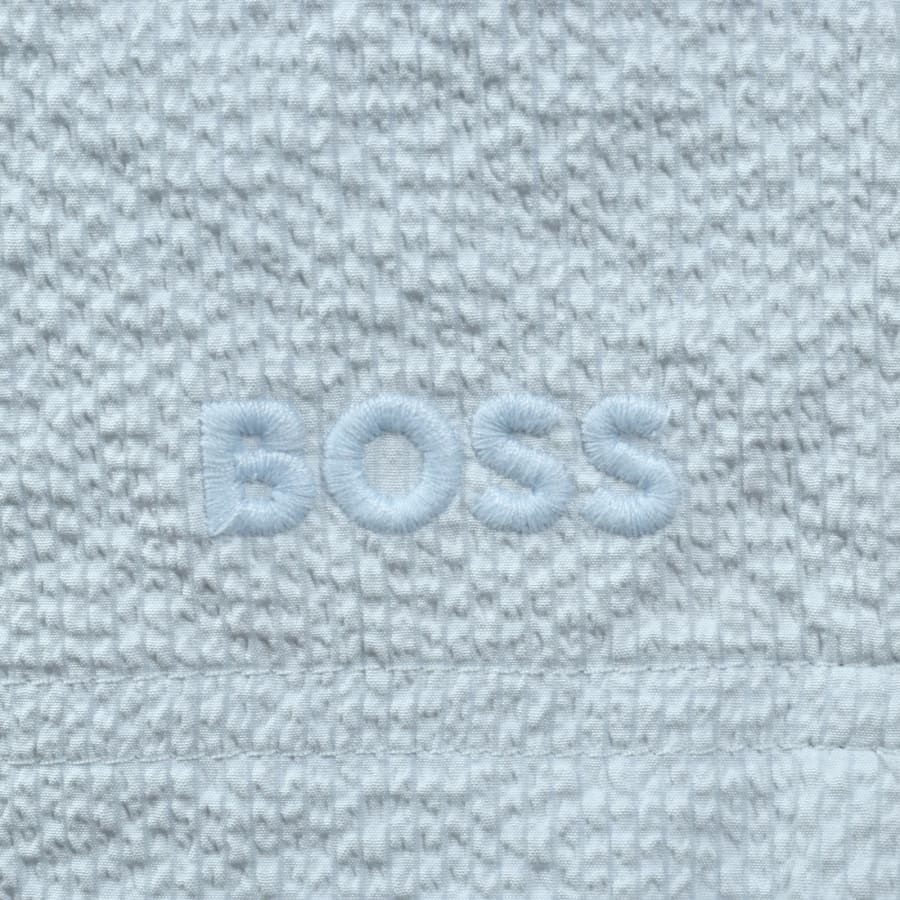 Image number 3 for BOSS Relax Swim Shorts Open Blue