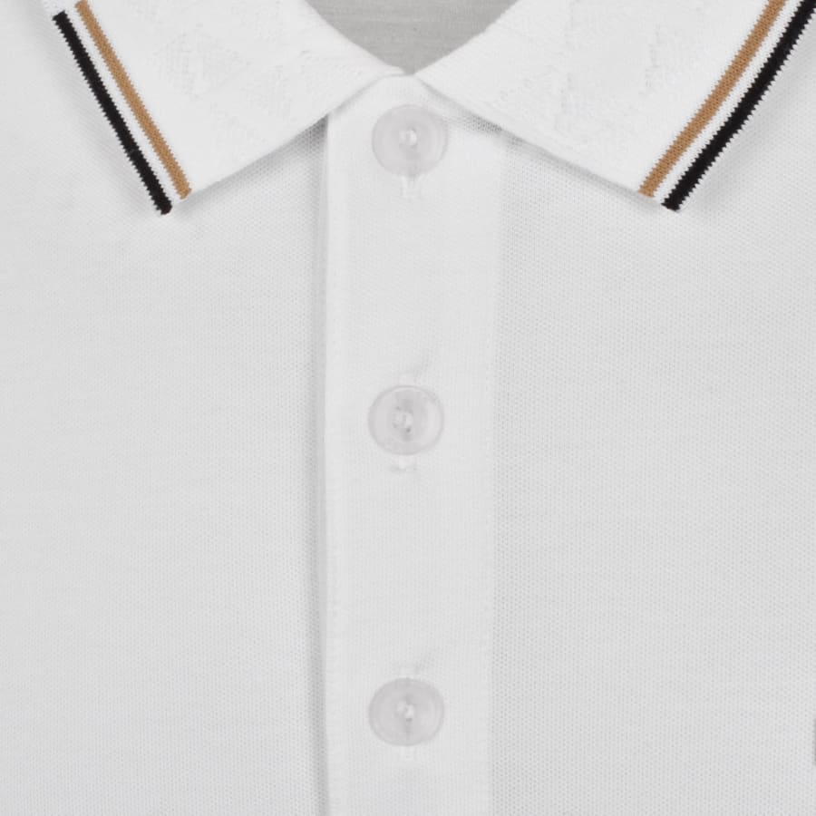 Image number 4 for BOSS Swing Paddy Polo T Shirt White