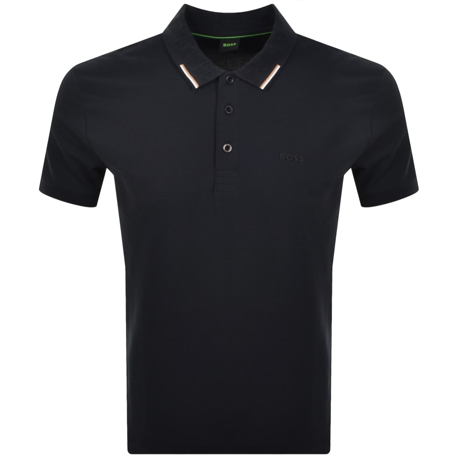 Image number 1 for BOSS Swing Paddy Polo T Shirt Navy