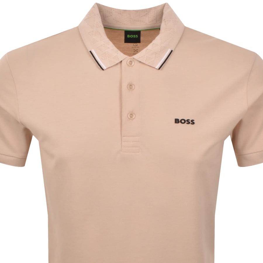 Image number 2 for BOSS Swing Paddy Polo T Shirt Light Orange
