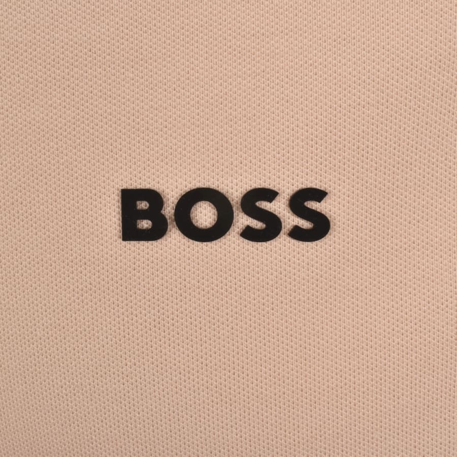 Image number 3 for BOSS Swing Paddy Polo T Shirt Light Orange