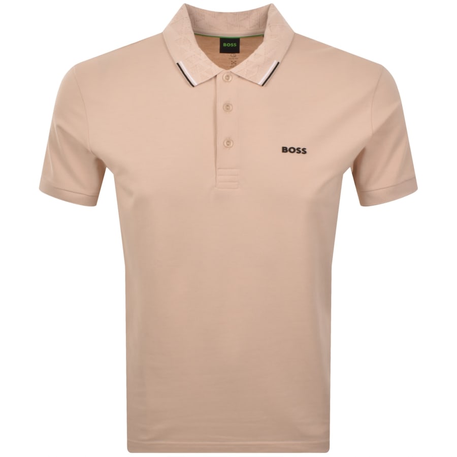 Image number 1 for BOSS Swing Paddy Polo T Shirt Light Orange