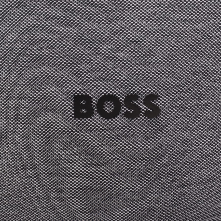 Image number 3 for BOSS Long Sleeved Dymova Shirt Dark Blue