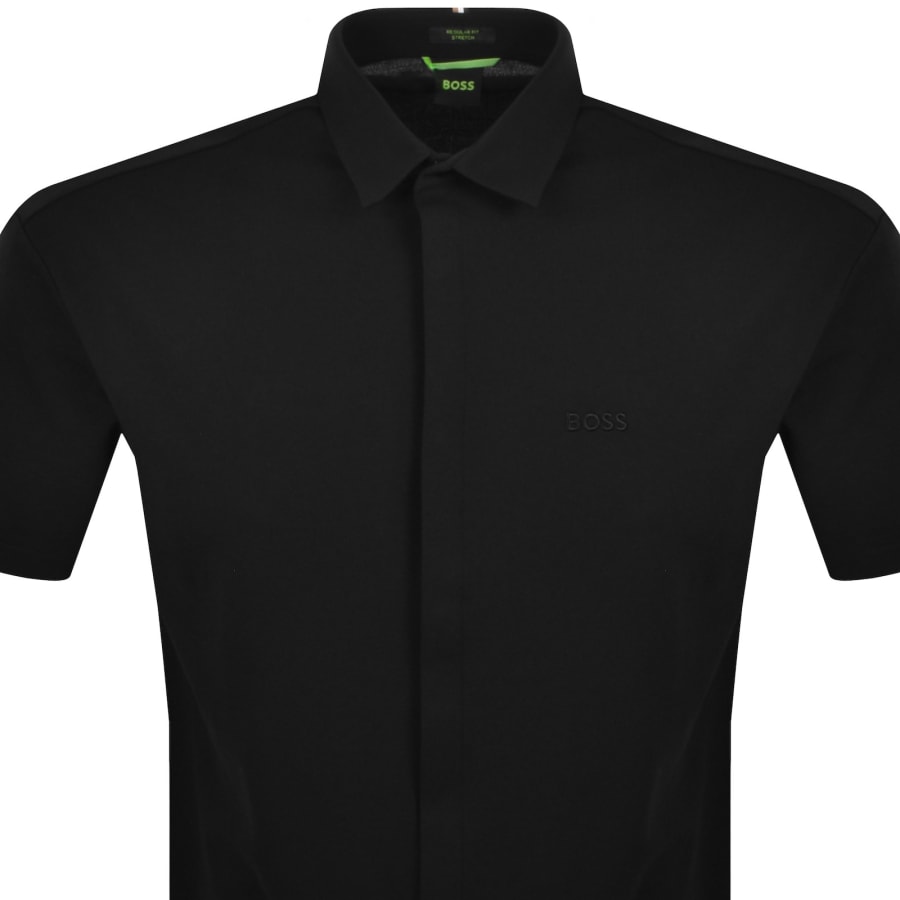 Image number 2 for BOSS ST GOC Swing Shirt Black