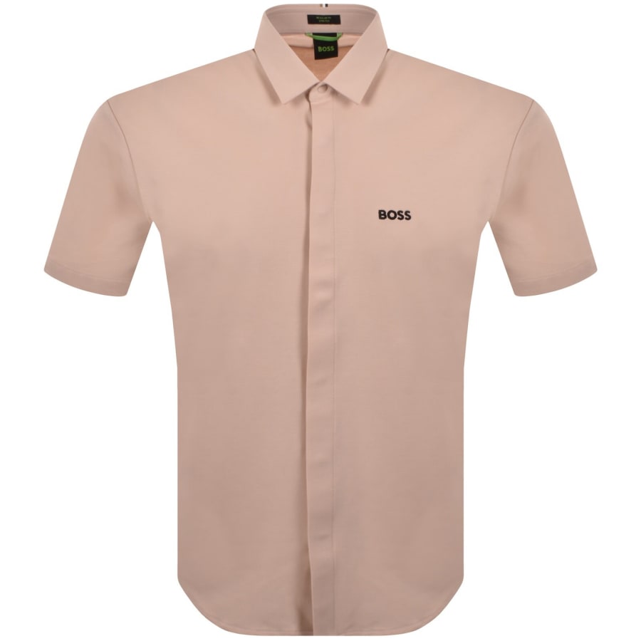 Image number 1 for BOSS ST GOC Swing Shirt Light Orange