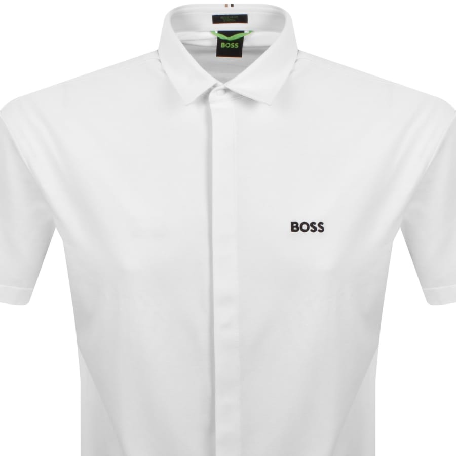 Image number 2 for BOSS ST GOC Swing Shirt White