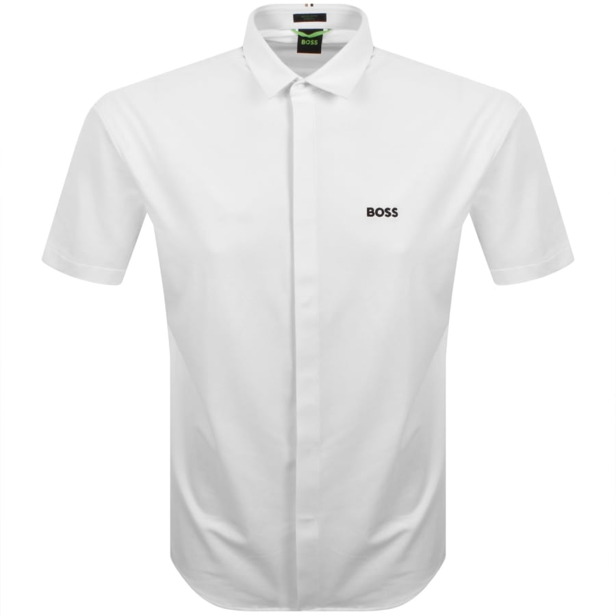 Image number 1 for BOSS ST GOC Swing Shirt White