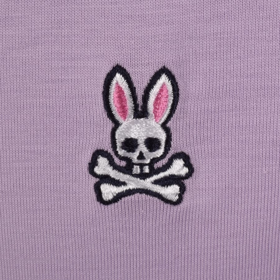 Image number 3 for Psycho Bunny Classic Crew Neck T Shirt Lilac