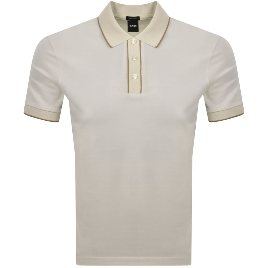 Image number 1 for BOSS H Parlay 81 Polo Cream