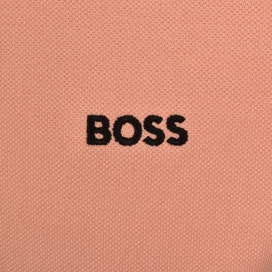 Image number 3 for BOSS Paddy Polo T Shirt Light Orange