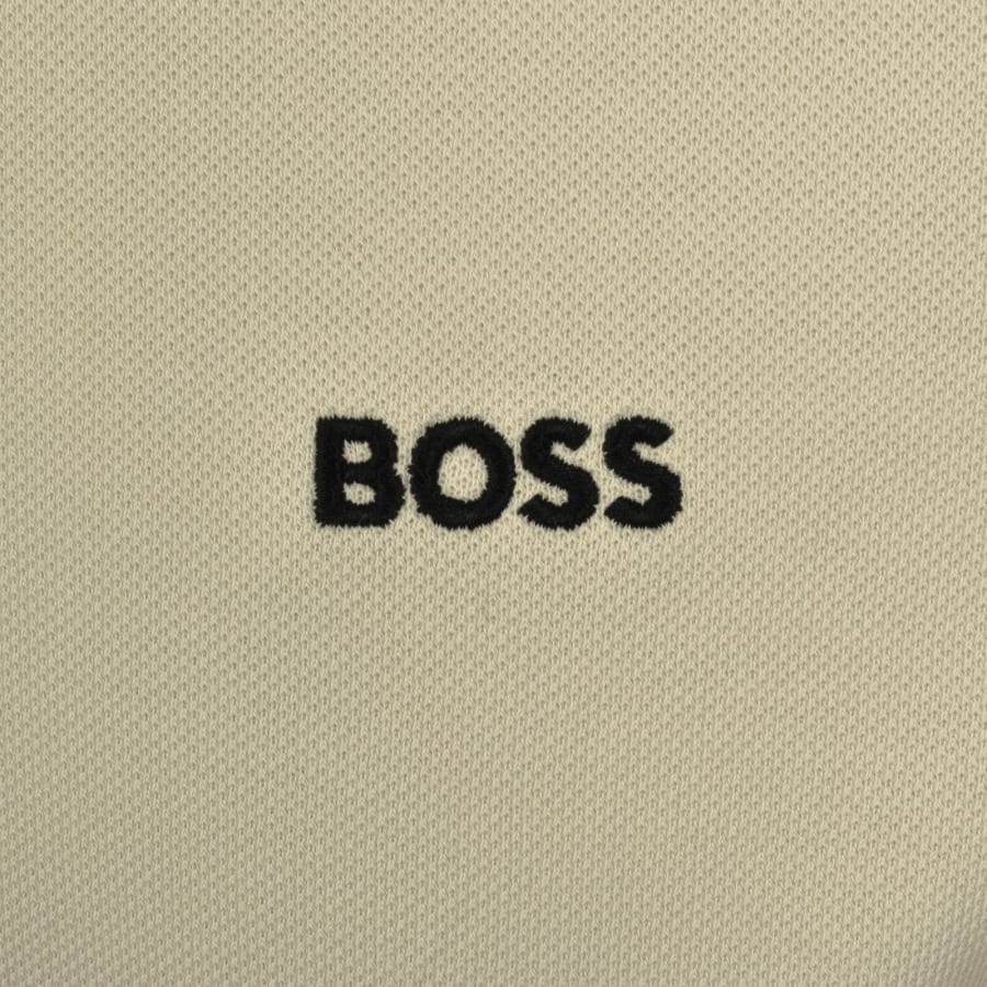 Image number 3 for BOSS Paddy Polo T Shirt Light Beige
