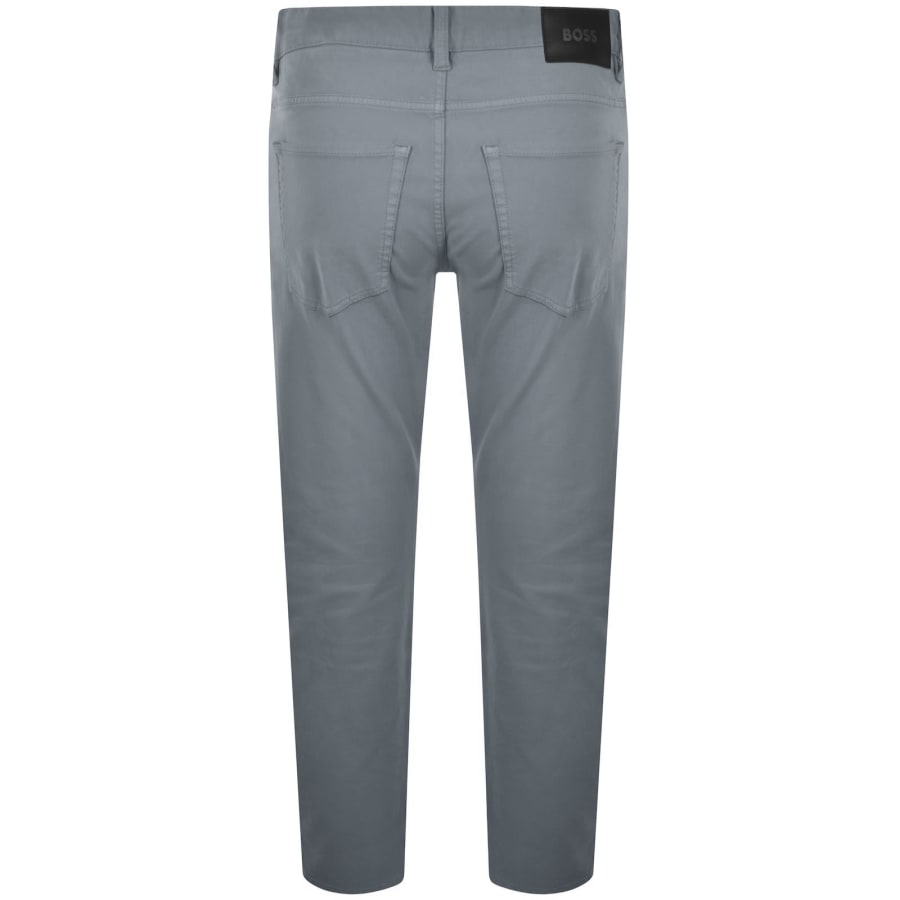 Image number 3 for BOSS H Delaware Slim Fit Trousers Grey