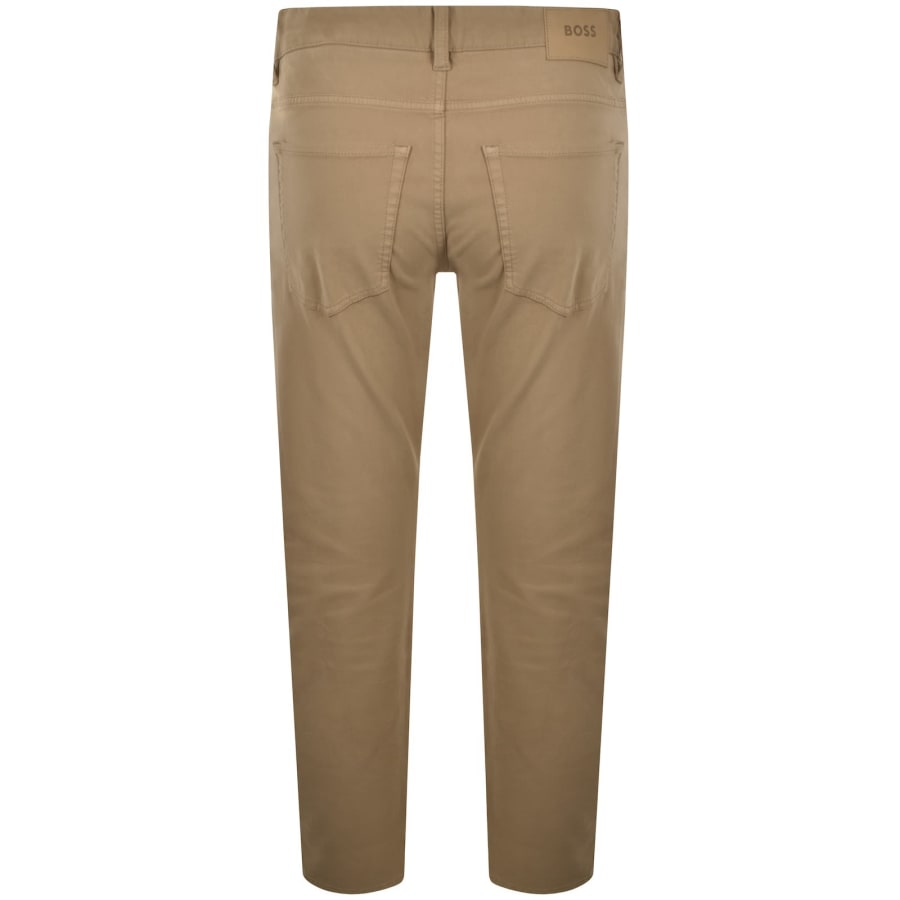 Image number 3 for BOSS H Delaware Slim Fit Trousers Brown
