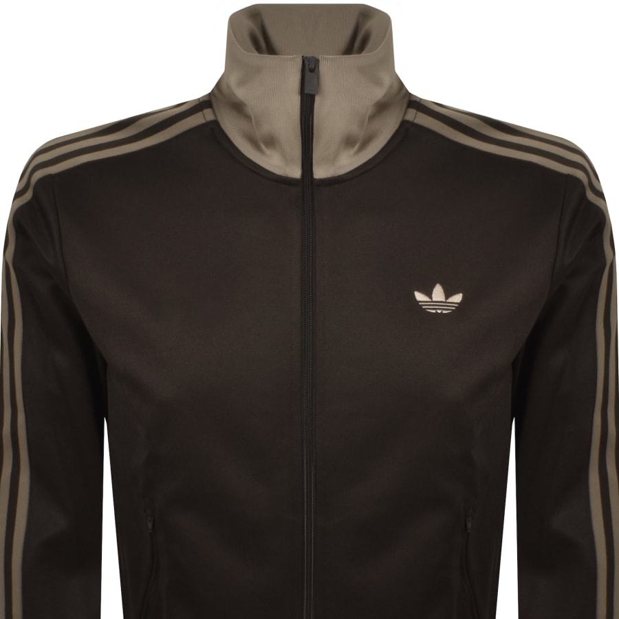 Image number 2 for adidas Originals Bechenbauer Track Top Brown