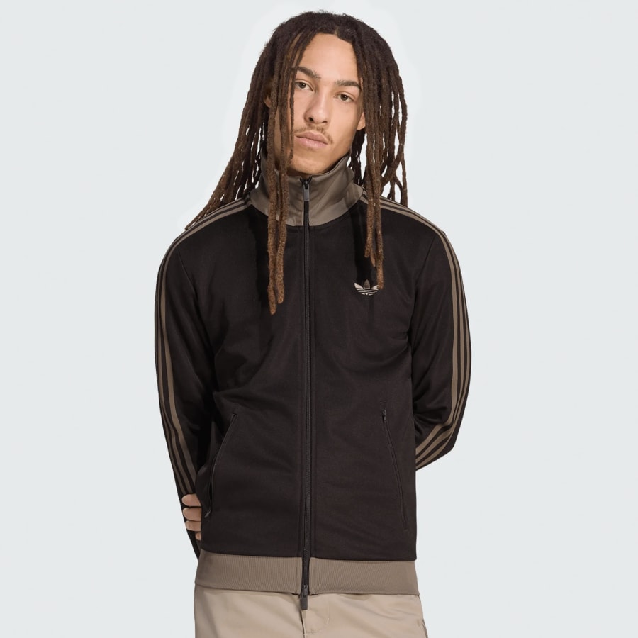 Image number 6 for adidas Originals Bechenbauer Track Top Brown