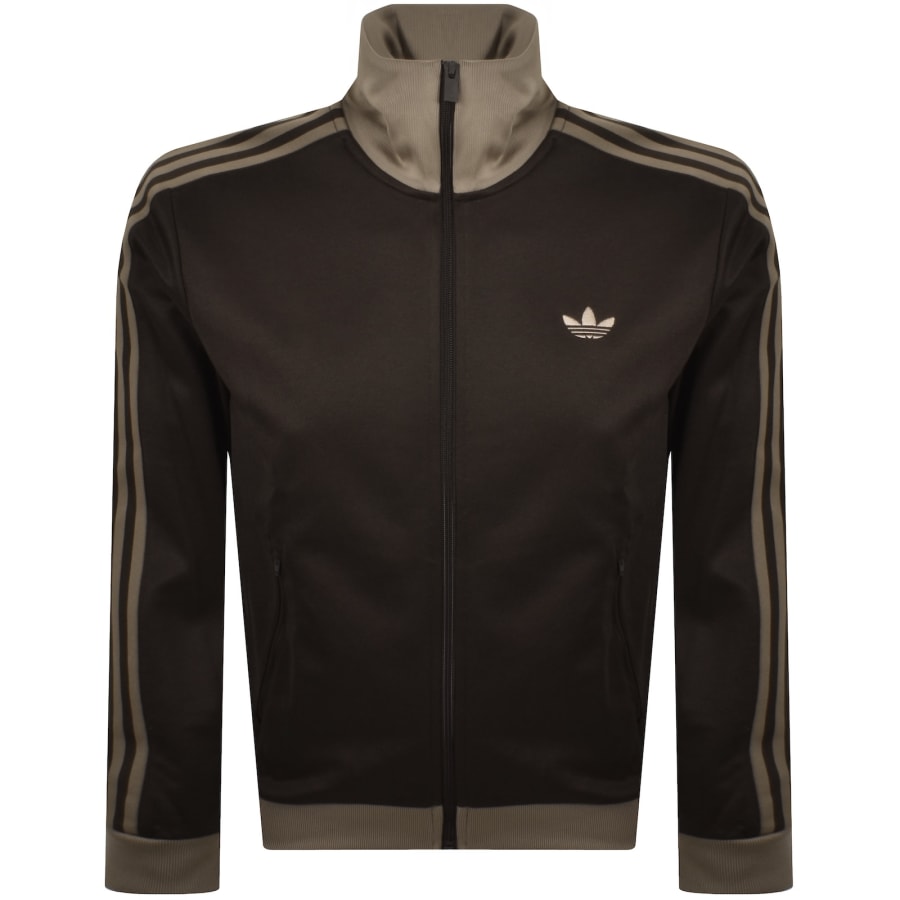 Image number 1 for adidas Originals Bechenbauer Track Top Brown