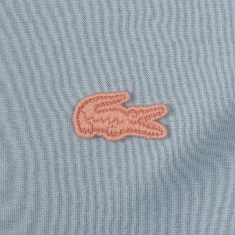 Image number 3 for Lacoste Logo T Shirt Blue
