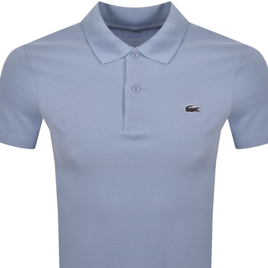 Image number 2 for Lacoste Regular Fit Polo T Shirt Blue