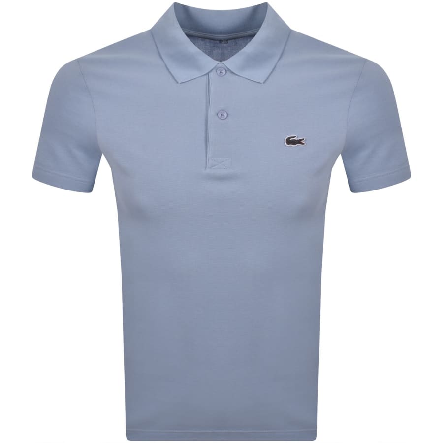 Image number 1 for Lacoste Regular Fit Polo T Shirt Blue