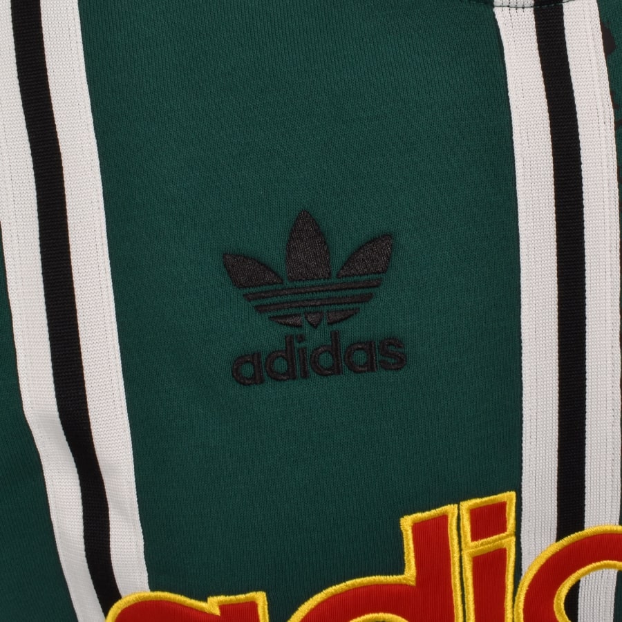 Image number 3 for adidas Originals Football Graphic Hoodie Green