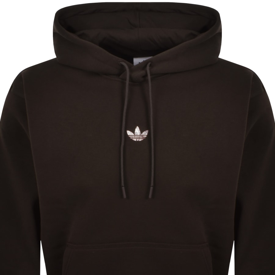 Image number 2 for adidas Originals Fifa Flag Graphic Hoodie Brown