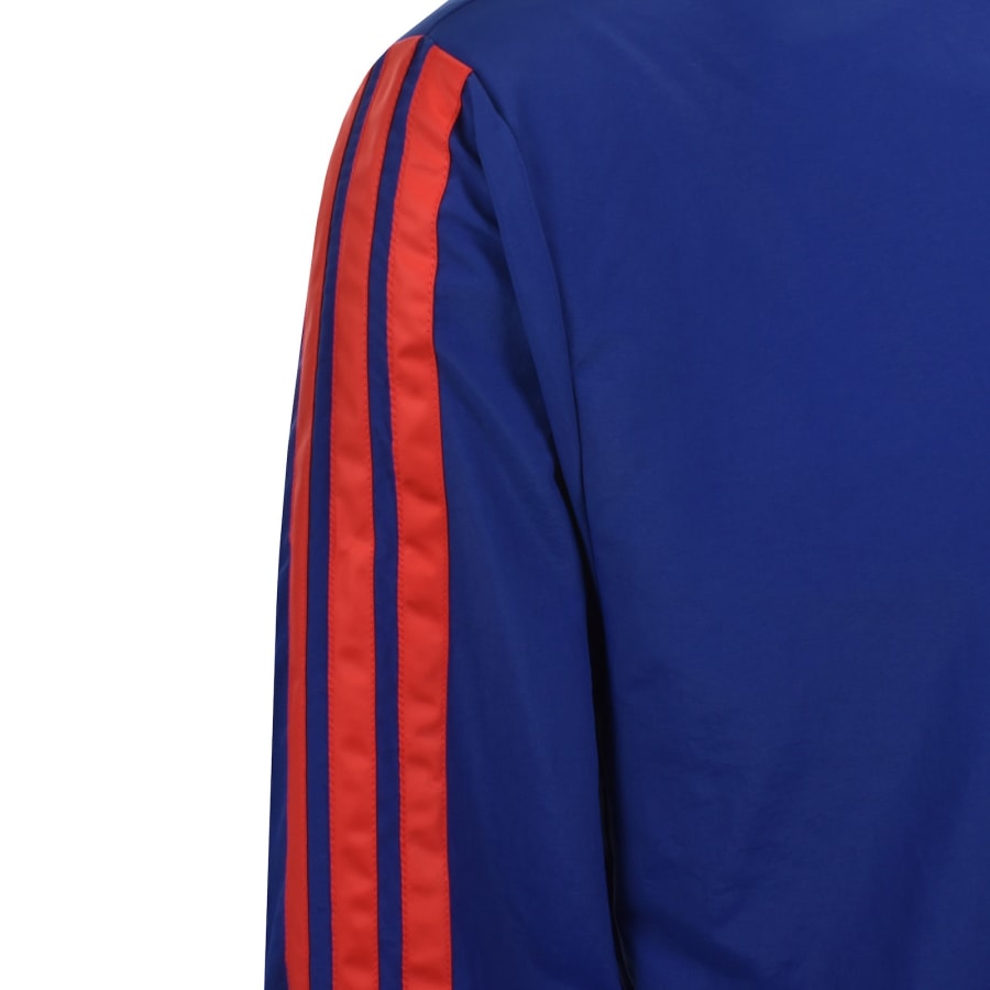 Image number 4 for adidas Sportswear 3 Stripe Track Top Blue