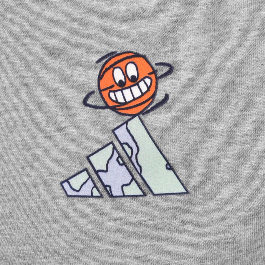 Image number 4 for adidas Sportswear Earth Day T Shirt Grey