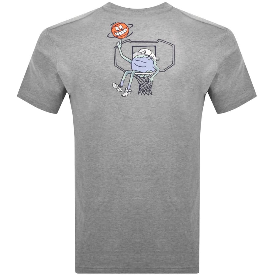 Image number 5 for adidas Sportswear Earth Day T Shirt Grey