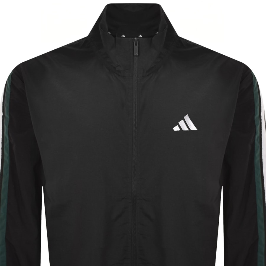 Image number 2 for adidas Sportswear 3 Stripe Track Top Black