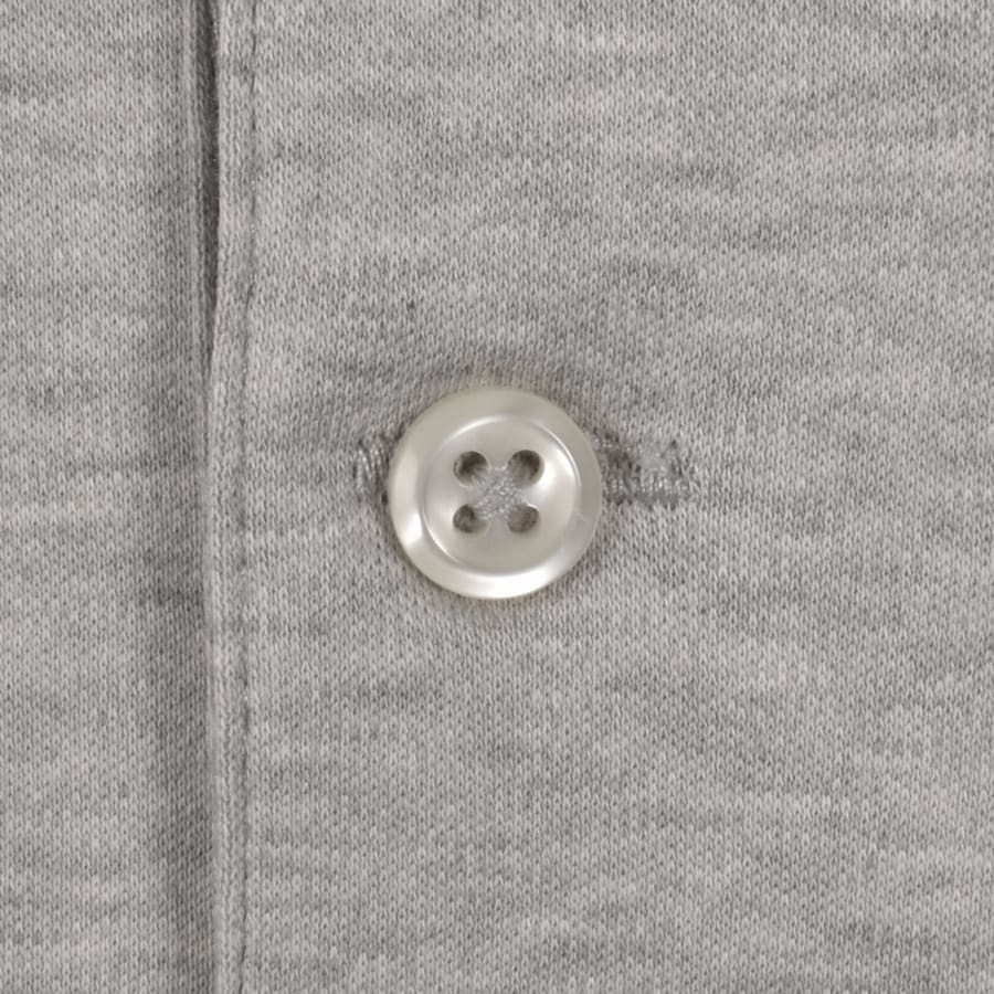 Image number 4 for Ralph Lauren Custom Slim Fit Polo T Shirt Grey