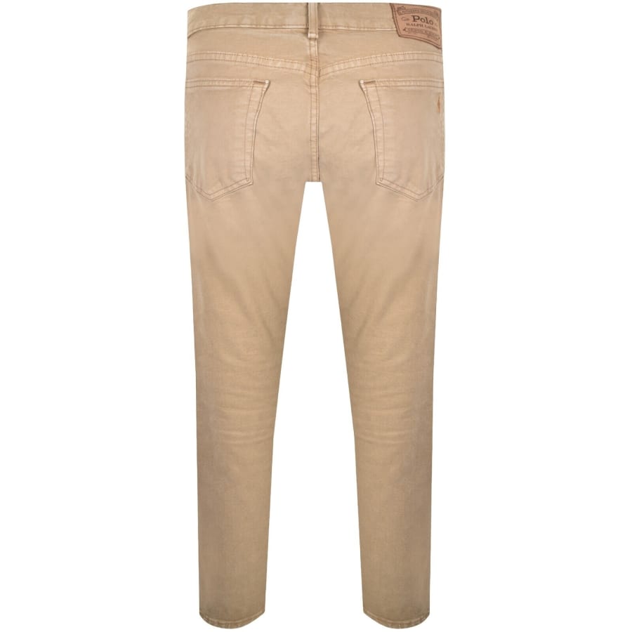 Image number 3 for Ralph Lauren Sullivan Slim Fit Jeans Beige