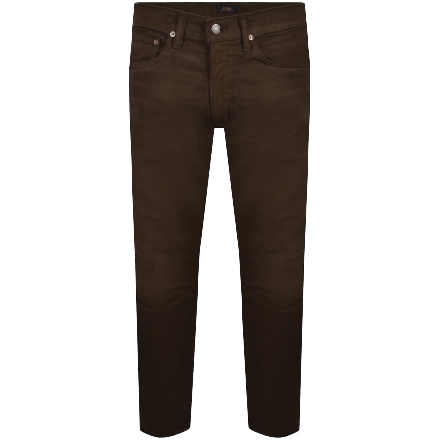 Image number 2 for Ralph Lauren Sullivan Slim Fit Jeans Brown